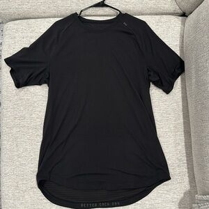 Lululemon Dry sense, very comfy and stretch material. Excellent for working out!